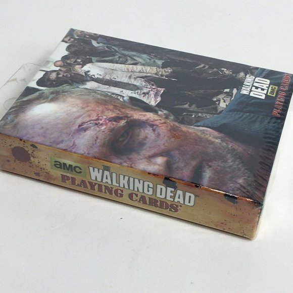 The Walking Dead Playing Cards 2013 AMC Cardinal Industries Zombies Monster New - Picture 11 of 12